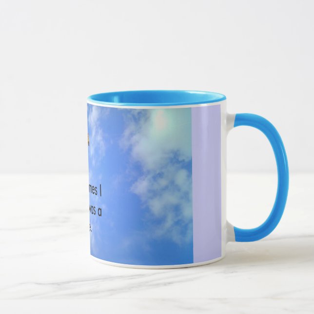 Wunsch I war ein Drachen Tasse (Rechts)