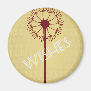 Wunsch-Löwenzahn Magnet