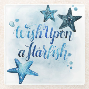 Wunsch nach einem Starfish Glasuntersetzer