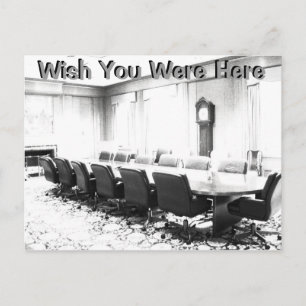 Wunsch waren Sie hier Einladungspostkarte