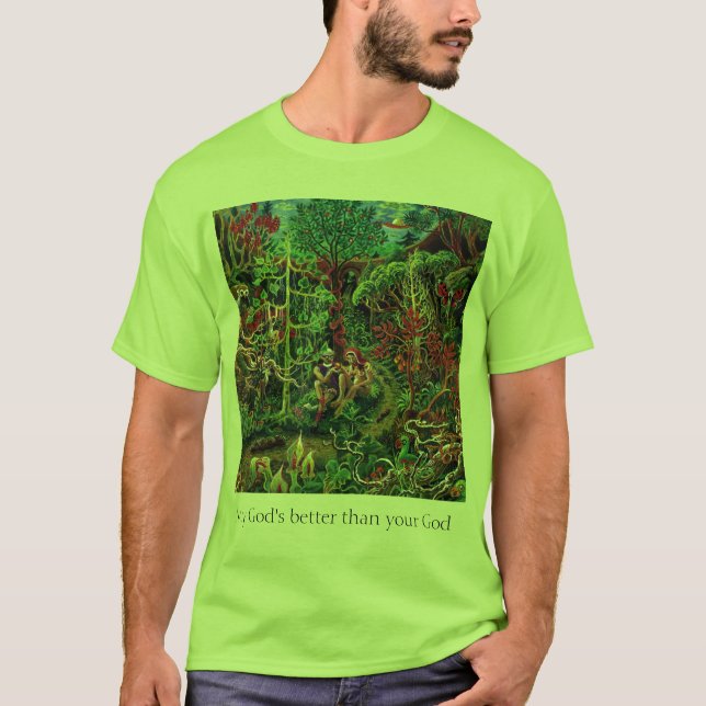 Wunsch-Weg-T-Shirt 1 T-Shirt (Vorderseite)