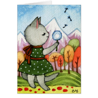 Wunsch - wunderliche Katzen-Kunst