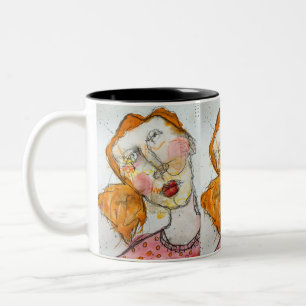 Wunsche 11oz-Tasse Zweifarbige Tasse