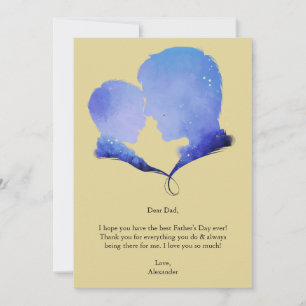 Wünsche des Vaters Einladung