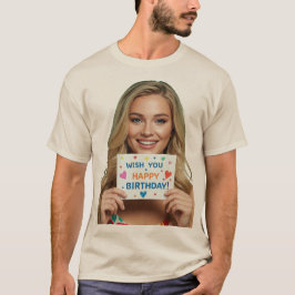 wünsche dir glücklichen Geburtstag T-Shirt