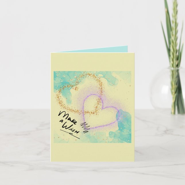 Wünsche Einladung (Vorderseite)