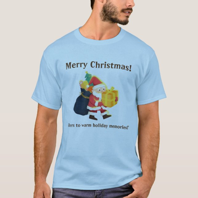 Wünsche frohe Weihnachts-Geschenke für deinen Lieb T-Shirt (Vorderseite)