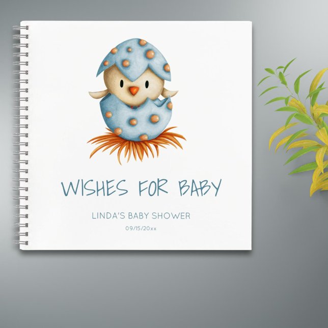 Wünsche für Baby Bird Baby Showbook Notizbuch (Von Creator hochgeladen)