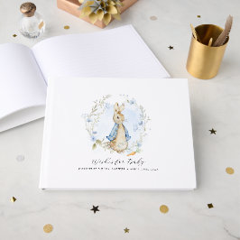 Wünsche für Baby Guest Book Peter Rabbit Boy Gästebuch