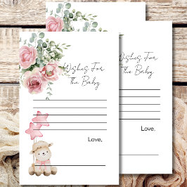 Wünsche für Babyspiel Kleine Lammpink-Blume