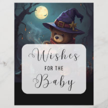 Wünsche Für Das Baby Schild