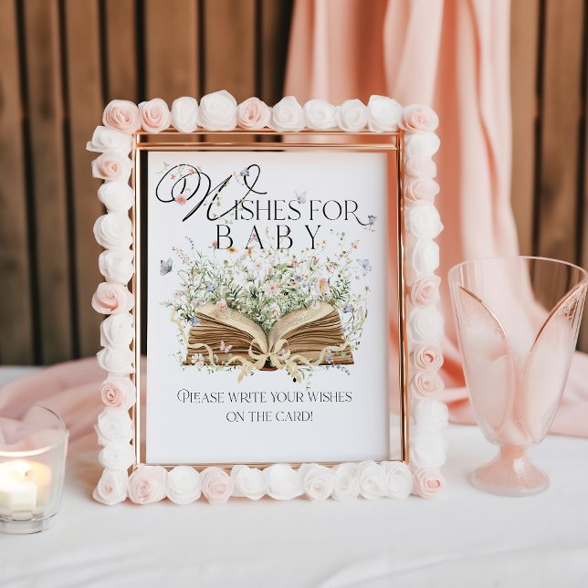 Wünsche Game New Kapitel Book Theme Wildblume Poster (Von Creator hochgeladen)