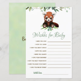 Wünsche nach Baby Budget Red Panda Bären Game