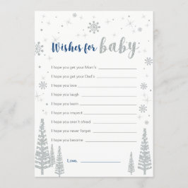 Wünsche nach Baby Card, Blue Boy Baby Showspiel Einladung
