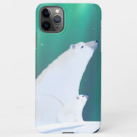 Wünsche Schöne Illustration des Polarbären