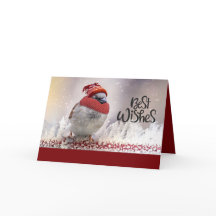 Wünsche-Spatz mit Hut