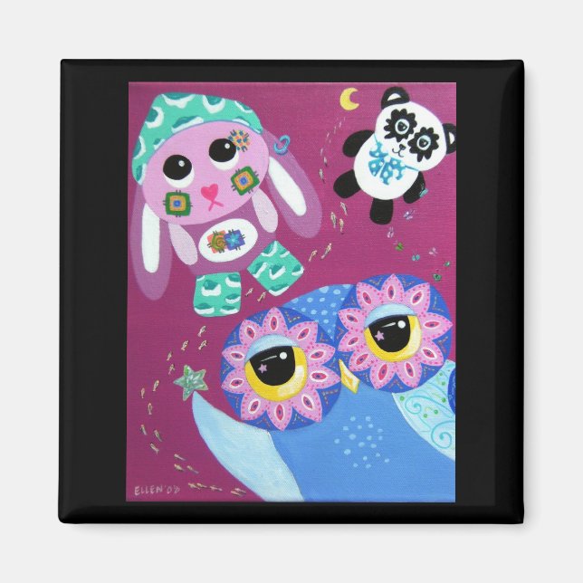 Wünschen nach einem Stern Magnet (Vorne)