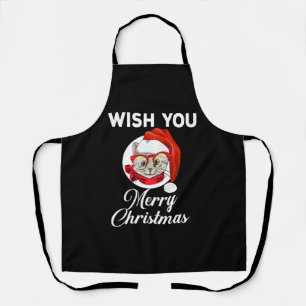 WÜNSCHEN SIE SICH, CHRISTMAS ZU VERBREITEN SCHÜRZE