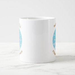 Wünschen Sie sich ein bärenweihnachtliches Jumbo-Tasse