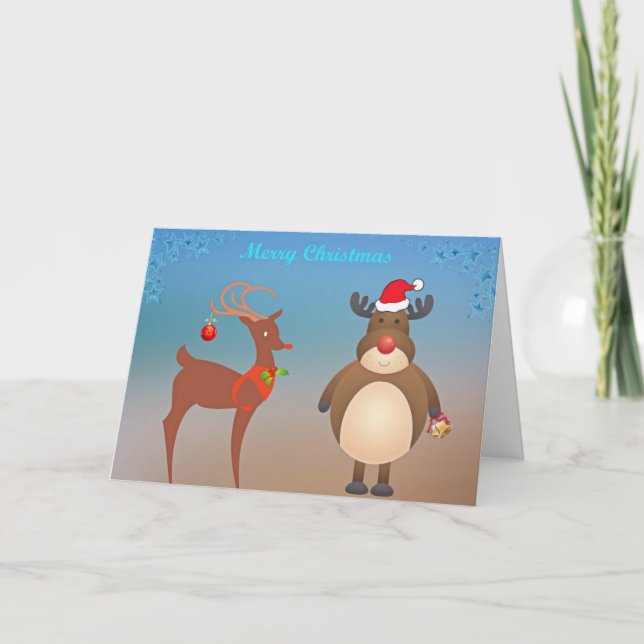 Wunschgeschmack Weihnachtsbaumdekorationen Feiertagskarte (Vorderseite)