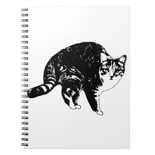 Wunschliste Tabby Journal Notizblock (Vorderseite)