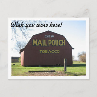 Wünscht, ihr wäret hier! (Amish-Land) Postkarte