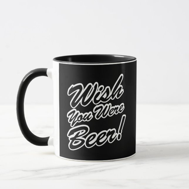 Wünschte, du wärest Bier! Tasse (Links)