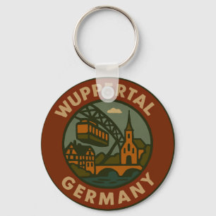 Wuppertal Deutschland Stadt Kunst Schlüsselanhänger