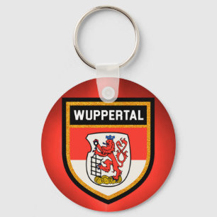 Wuppertalflagge Schlüsselanhänger