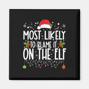 Würde es höchstwahrscheinlich dem Elf Santa Famili Magnet