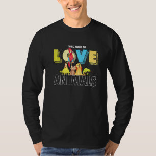 wurde Liebe Tiere Haustiere Katze Tierpflege Resc T-Shirt