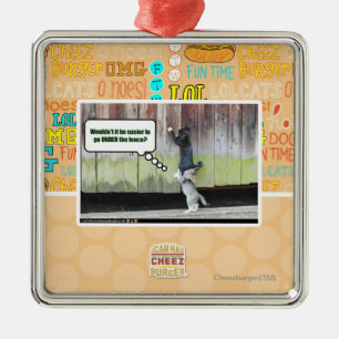 Würde nicht es einfacher sein silbernes ornament