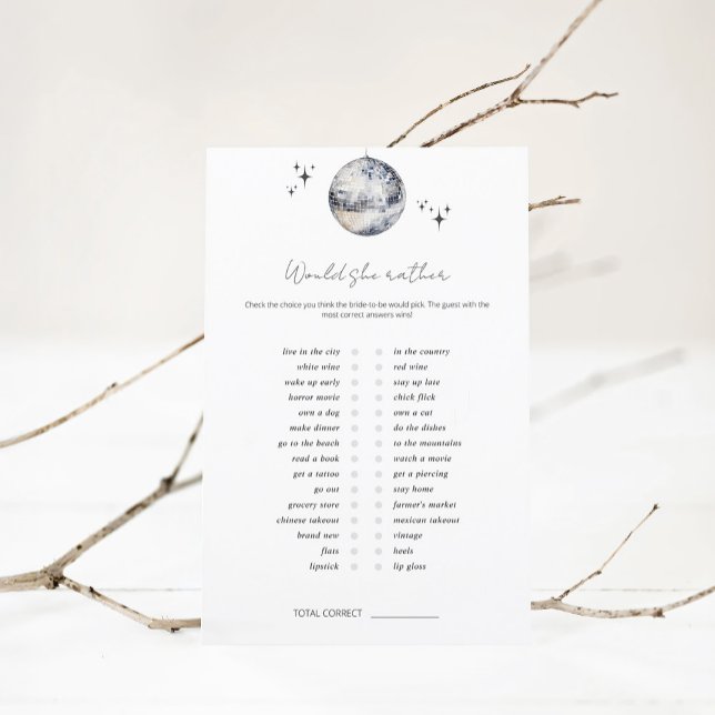 Würde sie eher das Brautparty der Disco spielen? (Von Creator hochgeladen)