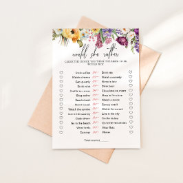 Würde sie eher ein Brautparty mit Blumen spielen Einladung