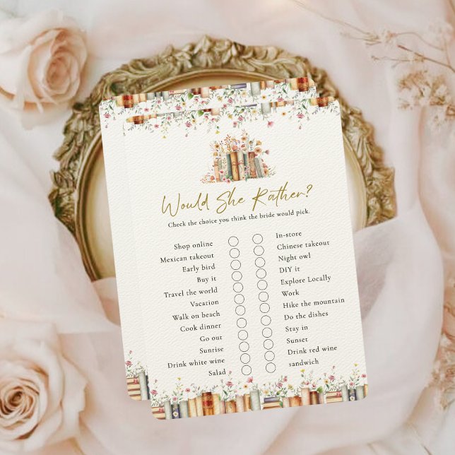 Würde sie lieber Brautparty Game Storybook (Von Creator hochgeladen)