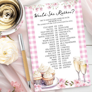 Würde sie lieber Cupcake oder Cava Duwer Game spie