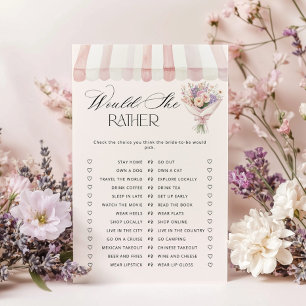 Würde sie lieber das Spiel "Off the Market Bridal"