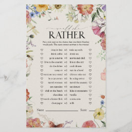 Würde sie stattdessen das Brautparty der Blumen pr