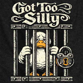 Wurde zu alberner lustiger Entenknast T-Shirt
