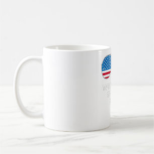 Würden Sie die menschliche Stimme Biden gegen Trum Kaffeetasse