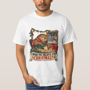 Würdest du glauben, dass es Weihnachten ist Weih T-Shirt