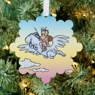 Würdest du mein Valhallentiner sein Ornament Karte