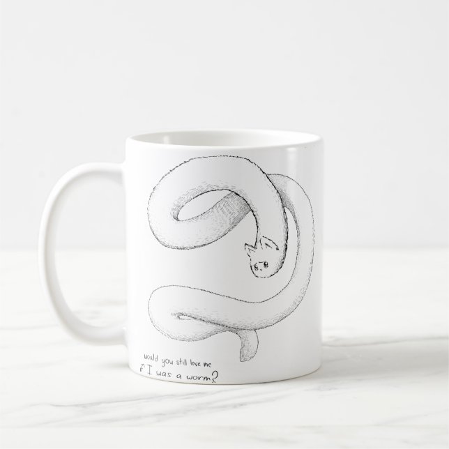 Würdest du mich noch Liebe machen, wenn ich ein Wu Kaffeetasse (Links)