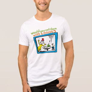 Würdest du sie mit einer Maus essen? Tri-Blend Shirt