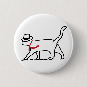 Würdevoller Wanderer Button