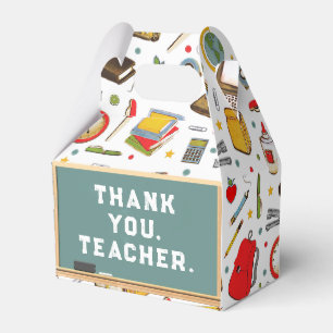 Würdigung des Lehrers Geschenkschachtel