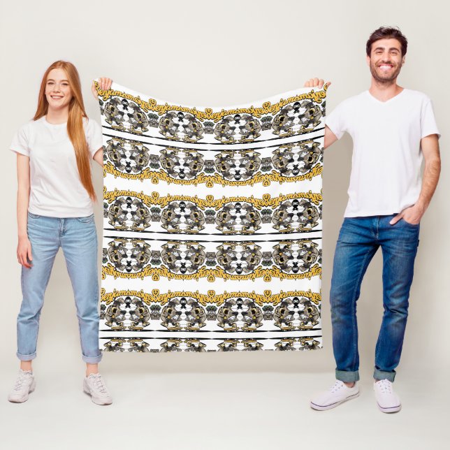 Wurf-, Fleece- & Sherpa-Decken Fleecedecke (Beispiel)