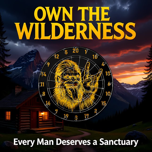 Wurfdarts, Bigfoot finden (vielleicht) Dartscheibe (Von Creator hochgeladen)