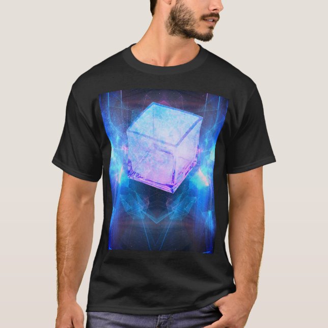 Würfel des Kosmos T-Shirt (Vorderseite)