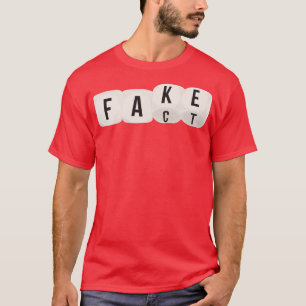 Würfel Fact und Fake T-Shirt